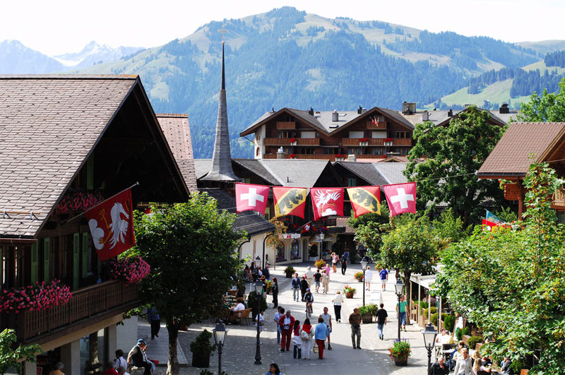 Gstaad village